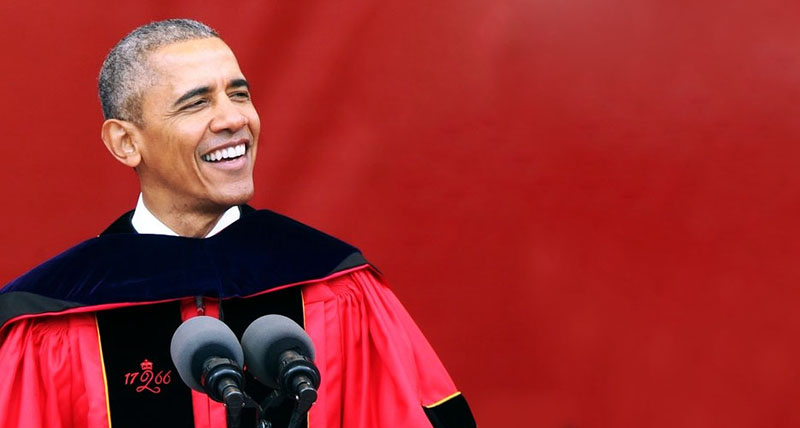 Obama spent many hours perfecting his speeches