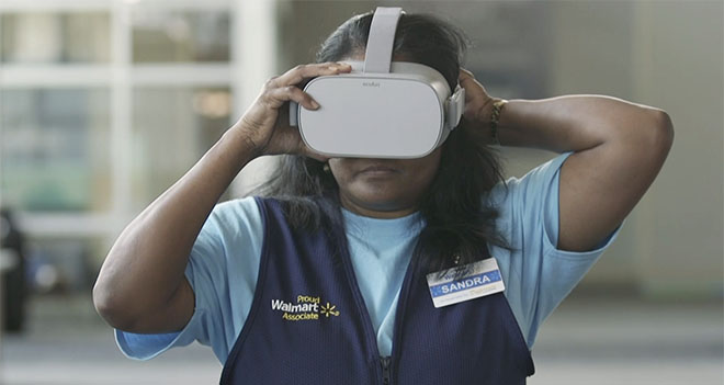 Strivr and Walmart: customer service training